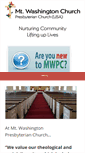 Mobile Screenshot of mwpc-church.org